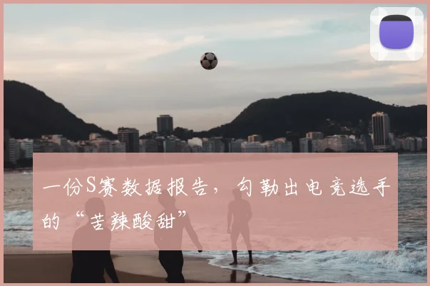 一份S赛数据报告，勾勒出电竞选手的“苦辣酸甜”